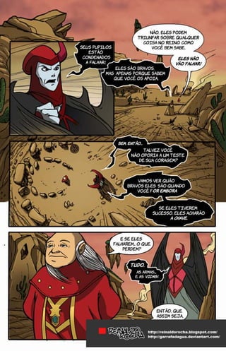 Episódio final Caverna do Dragão - HQ