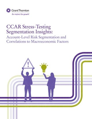 CCAR Stress-Testing
Segmentation Insights:
Account-Level Risk Segmentation and
Correlations to Macroeconomic Factors
 