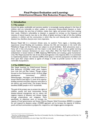 Final ccdrr evalaution and learning report ( nov 30) pdf | PDF