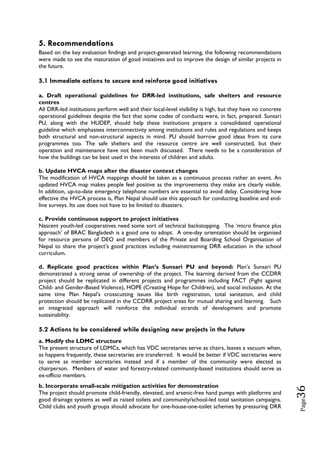 Final ccdrr evalaution and learning report ( nov 30) pdf | PDF