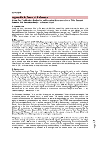 Final ccdrr evalaution and learning report ( nov 30) pdf | PDF