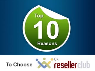 Top



        10  Reasons



To Choose
 