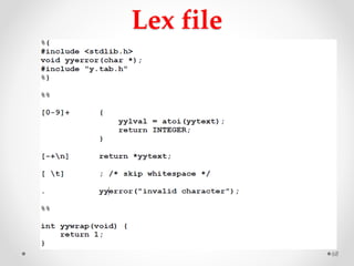 Lex file
68
 