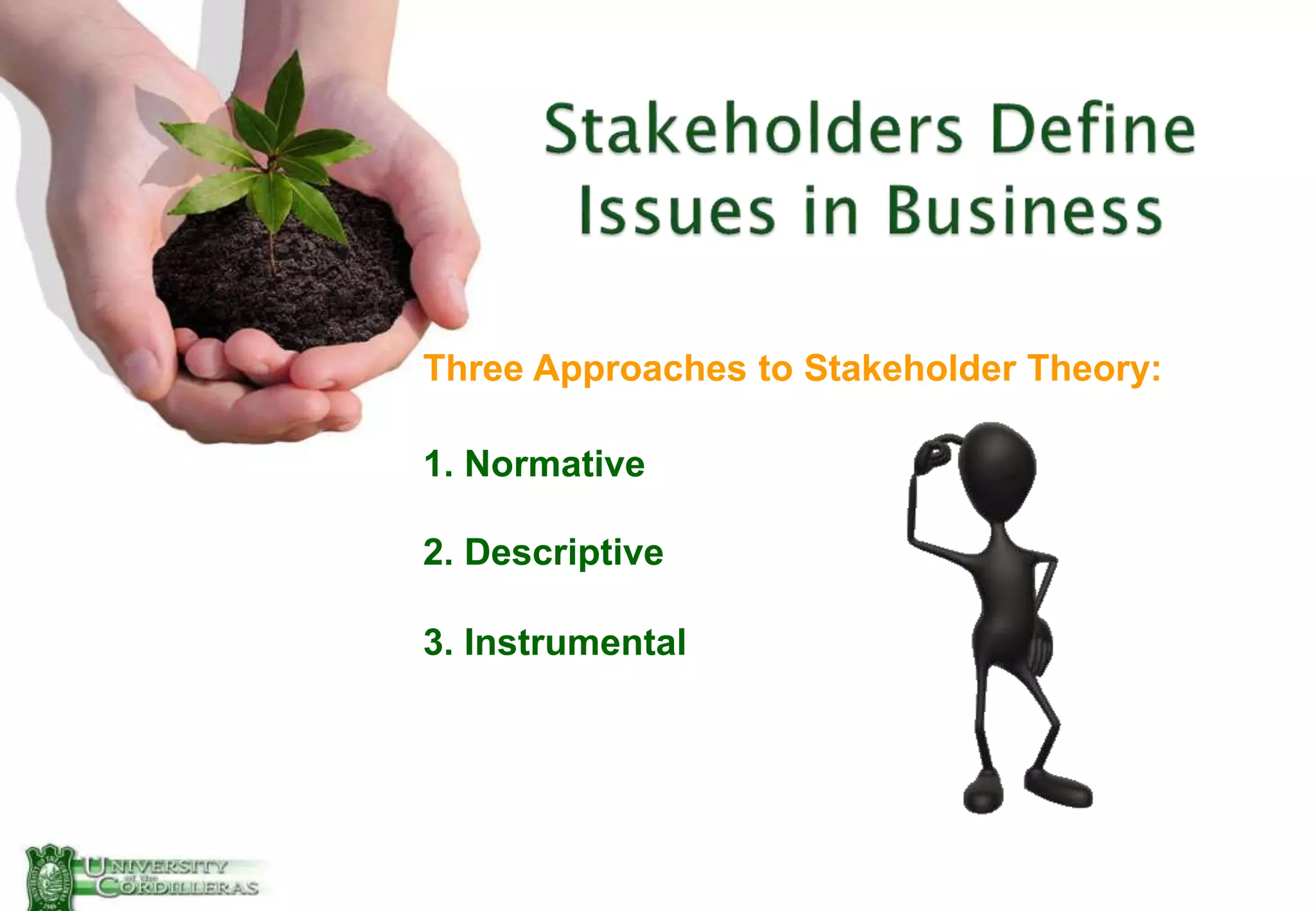 Stakeholder Relationships, Social Responsibility and Corporate ...