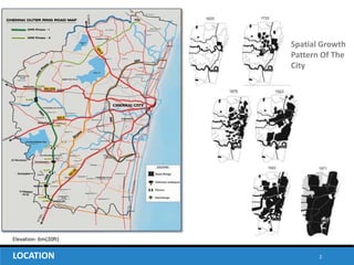 Chennai City Limit Map 2019 City Profile Of Chennai
