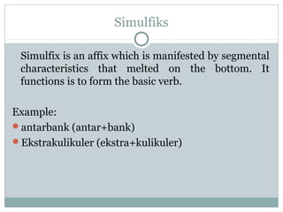 Affix Bank Example The Contrastive Analysis between English and Indonesia Language on The ...