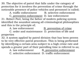 Selective Patrolling FINAL COACHING LEA(2).pptx revieiwer in lea | PPTX