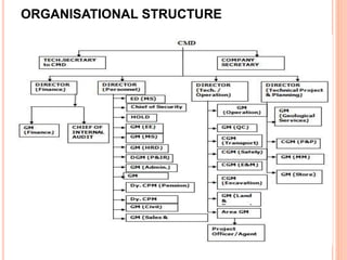 ORGANISATIONAL STRUCTURE
 