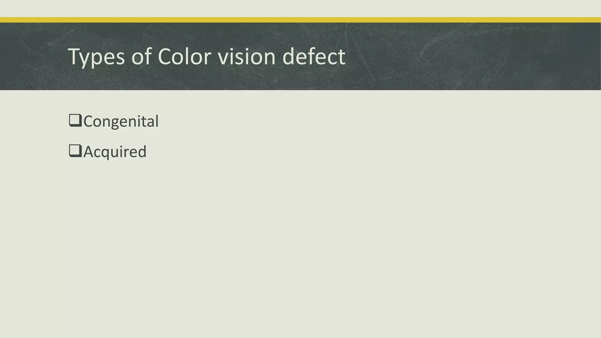 Color vision : Physiology ,Defects, Detection, Diagnosis & Management ...
