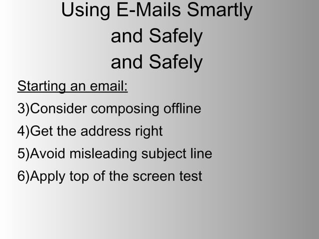 Routine E-Mail Messages and Memos | PPT