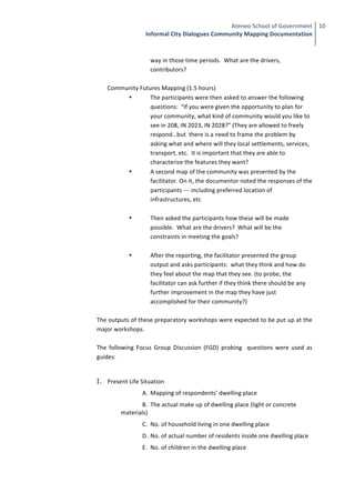 Community Futures Mapping Documentation DRAFT | PDF
