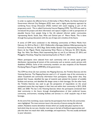 Community Futures Mapping Documentation DRAFT | PDF