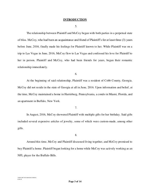 Final Complaint For Damages 1 