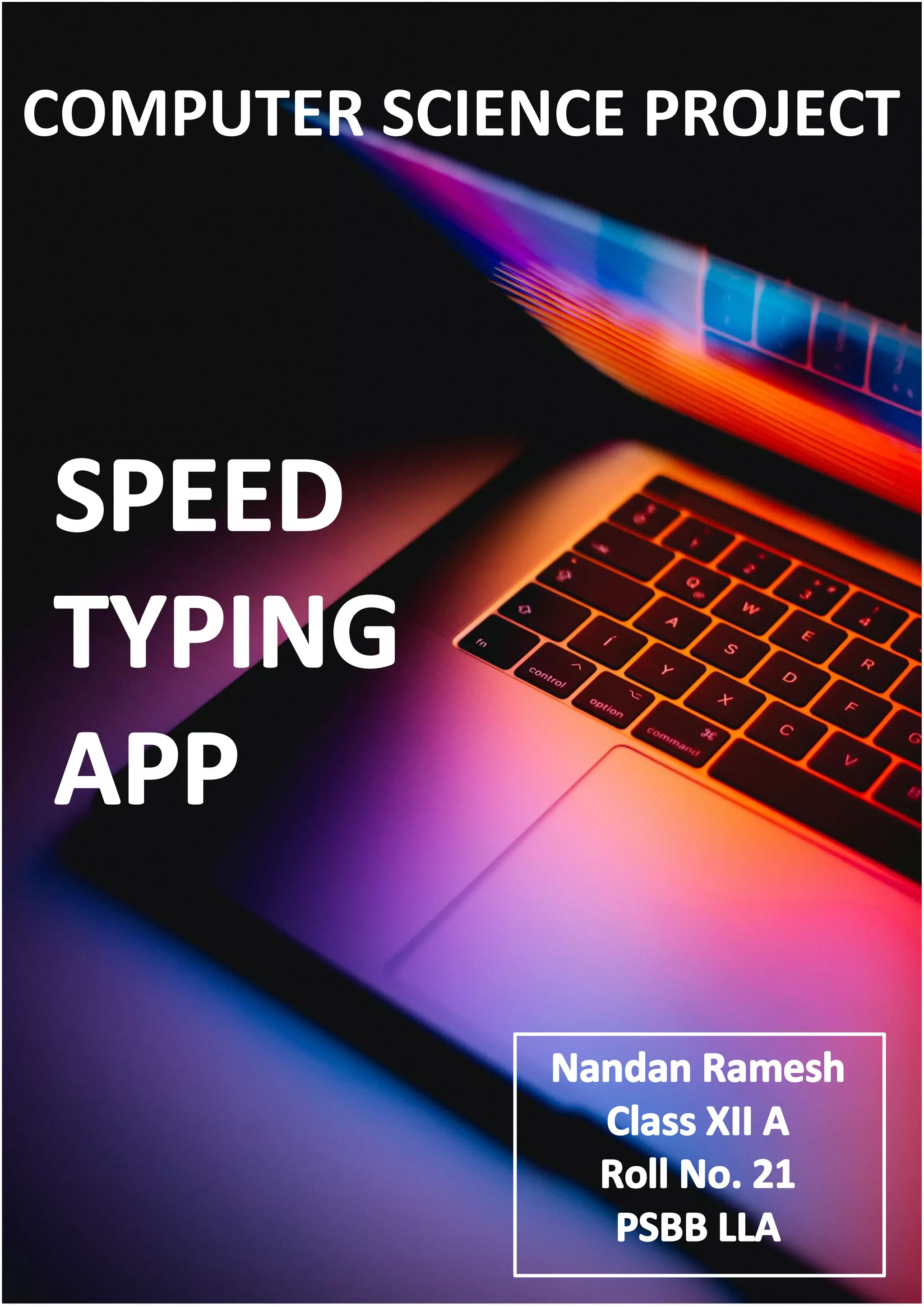 Class 12 CBSE Computer Science Investigatory Project | PDF