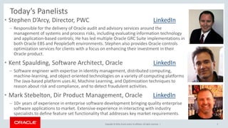 Introducing Oracle Advanced Financial Controls Cloud Service | PDF