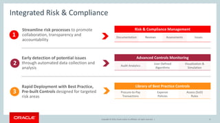 Introducing Oracle Advanced Financial Controls Cloud Service | PDF