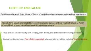 Congenital anomalies of head,neck and face(Radiology) including USG and ...