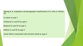Neck Defect Classification Congenital anomalies of head,neck and face(Radiology) including USG and ...