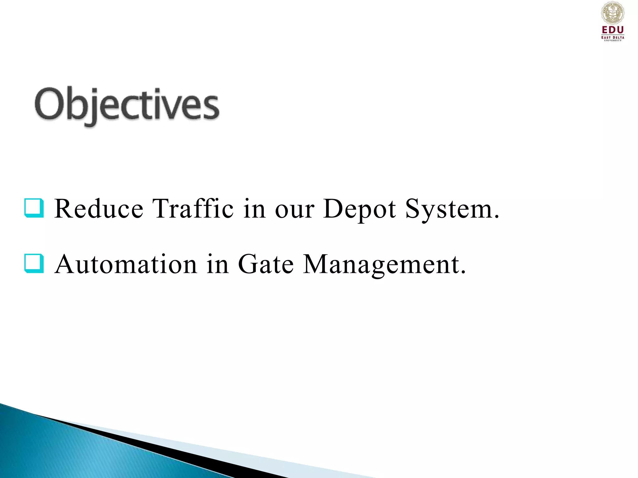 Container Terminal Management System | PPTX