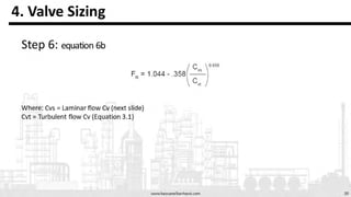 Process control presentation on Final Control Element, components ...