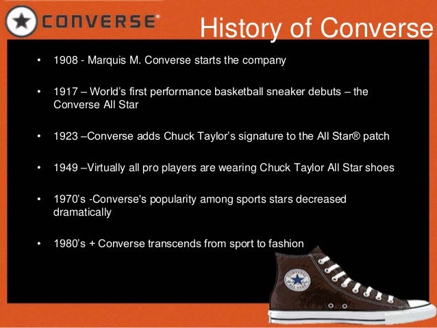 converse company history