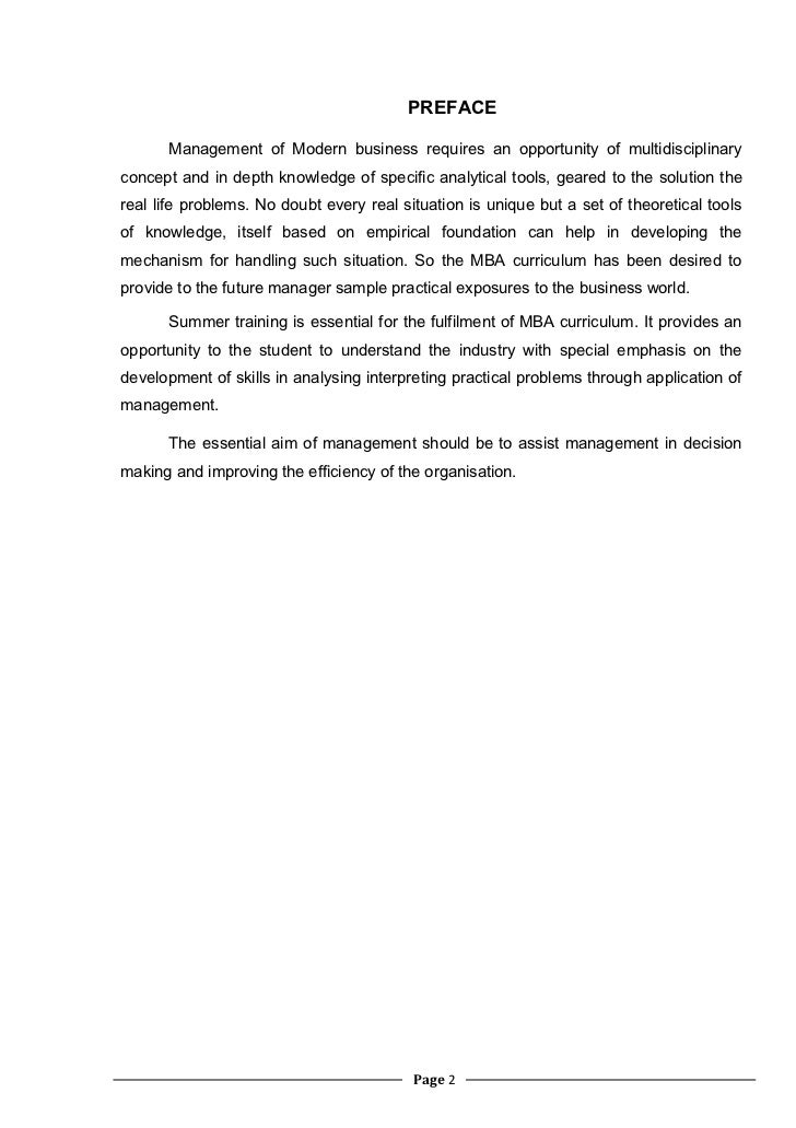 preface sle for project report co oparative bank project report bharati nama preface sle for project report co oparative bank project report bharati nama