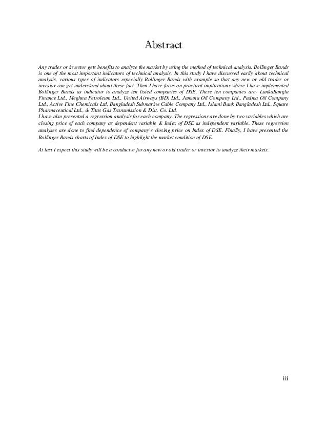 Understanding bollinger bands technical analysis