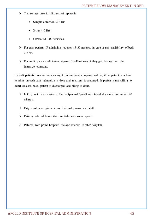 patient flow management in opd light duty doctors note example