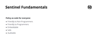 Sentinel Policy Policy as Code: IT Governance With HashiCorp Sentinel | PPTX