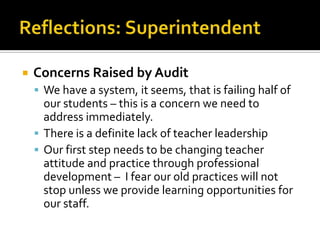 SOLUTIONS FOR IMPROVEMENT AREA #3Create an Aligned System of High Expectations for Leadership, Teaching, and Learning