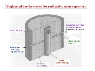 Engineered barrier system for radioactive waste repository
 