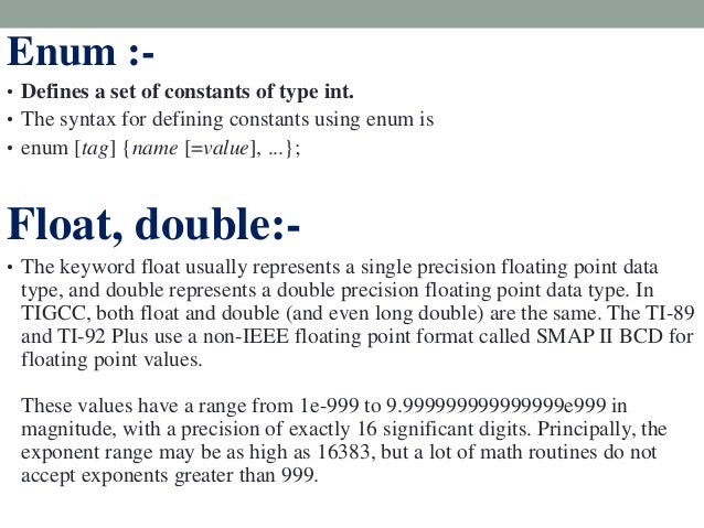 Fundamental Of C Fundamental Of C