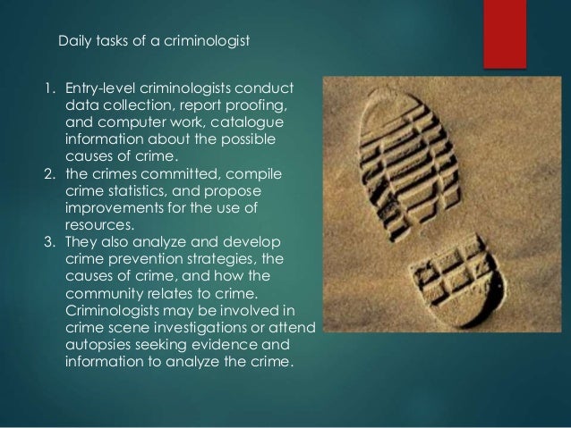 history of criminology jobs with a criminology degree