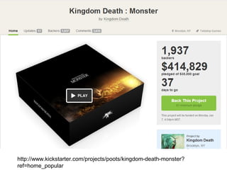 http://www.kickstarter.com/projects/poots/kingdom-death-monster?
ref=home_popular
 