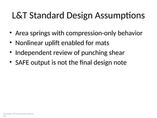 Comprehensive Training on CSI SAFE for Foundation and Slab Design Using ...