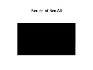 Return of Ben Ali
 