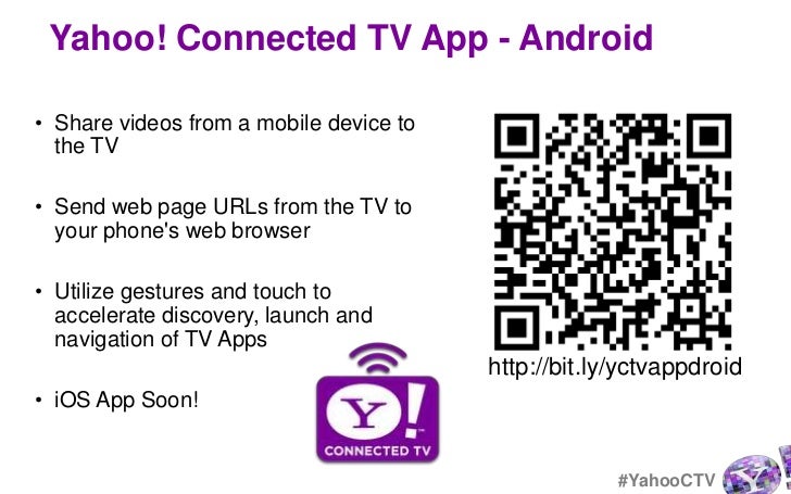 Https Developer Yahoo Com Connected Tv Yahoo! Connected TV - Developer Event - Device Communication