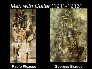 Man with Guitar (1911-1913)




Pablo Picasso   Georges Braque
 