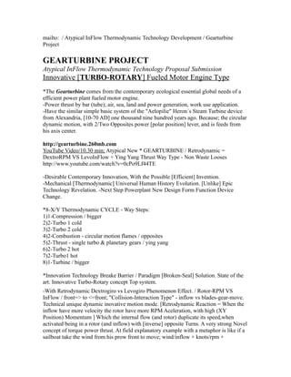 Final cut end of line gearturbine project documento