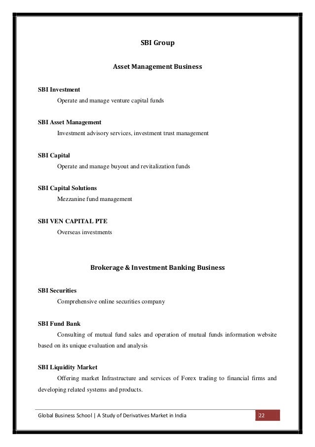 Forex derivatives market in india
