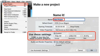 Click to Import Media
 