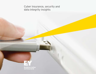 1 
Cyber insurance, security and 
data integrity insights 
 