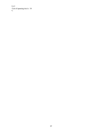 57
3 6 2
Cost of spanning tree is : 10
*/
 