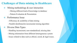 Data Mining : Healthcare Application | PDF | Databases | Computer ...