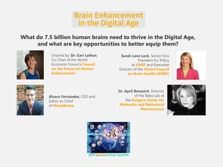 What do 7.5 billion human brains need to thrive in the Digital Age, and ...