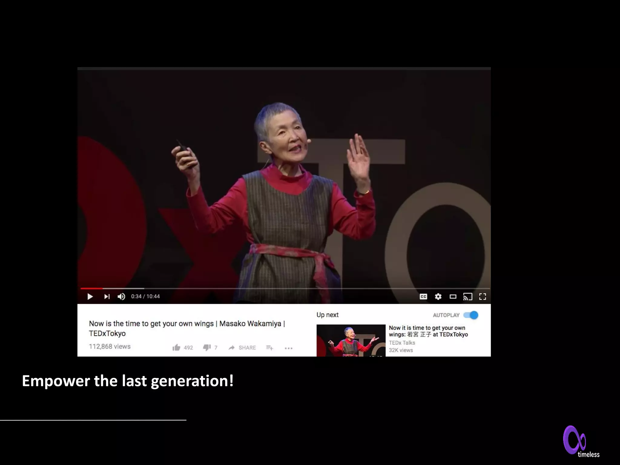 Empower the last generation!
 