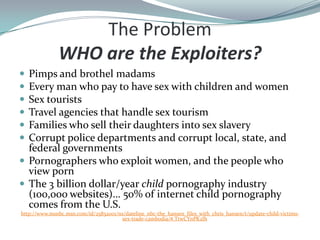Sex Trafficking Issues December 2011 giving circle pppresentation ...