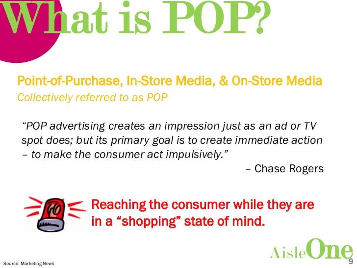 Point of Purchase Advertising Deck