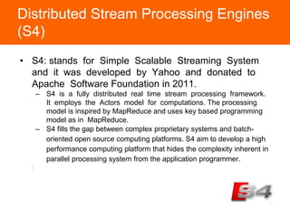 Distributed Processing of Stream Text Mining | PPTX