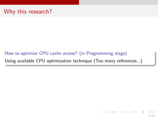 Cache Optimization Techniques for General Purpose Graphic Processing ...